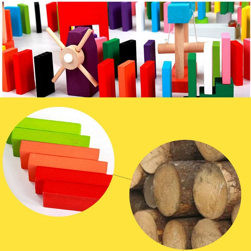 Набор кубиков домино, цветные домино, детские игрушки, развивающие игрушки, деревянный домино, набор для детей, подарок