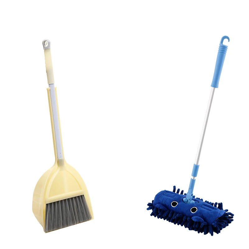 Baby Mini Simulation Cleaning Toys Set Child Mop Broom & Dustpan Set Sweeping House Telescopic Tablet Drag Pretend Play Toys Baby Mini Simulation Cleaning Toys Set Child Mop Broom & Dustpan Set Sweeping House Telescopic Tablet Drag Pretend Play Toys