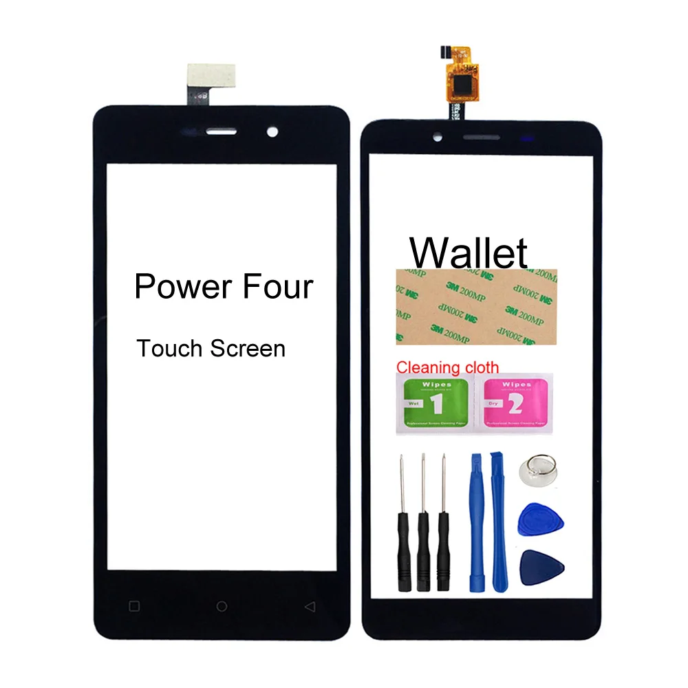 

For Highscreen Wallet Touch Screen For HightScreen Power Four / 4 Touch Screen Digitizer Glass Panel Sensor accessories