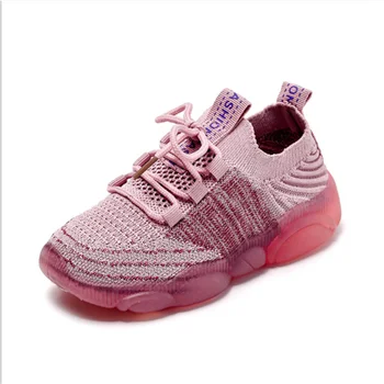 

2020 Spring Autumn Children's Sports Shoes Kids Net Breathable Shoes Boys Girls Fashionable Comfortable Casual Shoes
