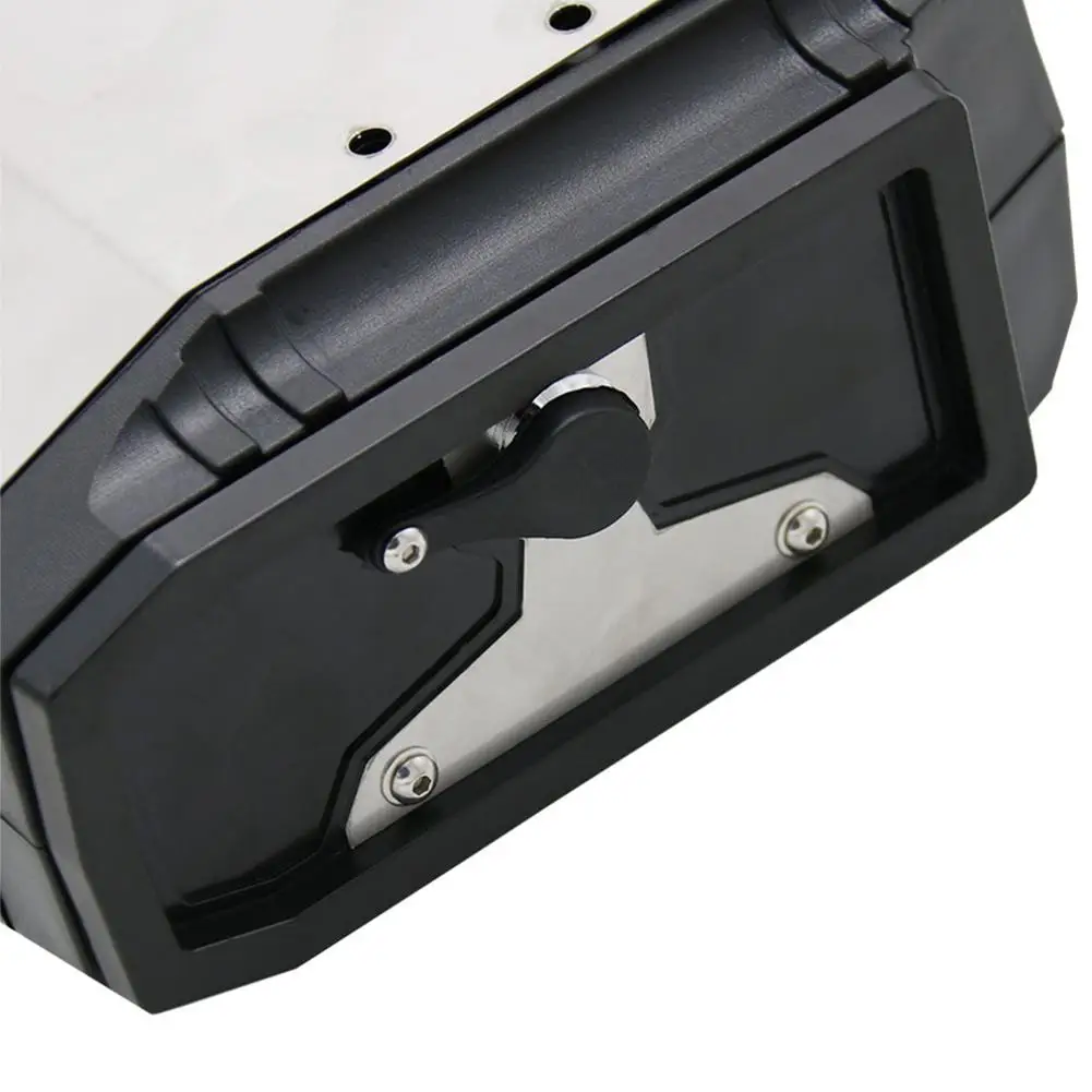 Мотоцикл Toolbox левый боковой кронштейн алюминиевый чехол для R1250GS R1200GS LC& Adventure 2002 2008 нержавеющая 4.2L ящик для инструментов