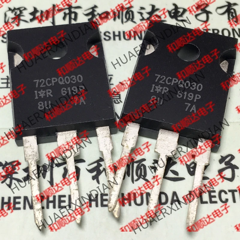 10 шт./лот и 72CPQ030-247 30V 70A