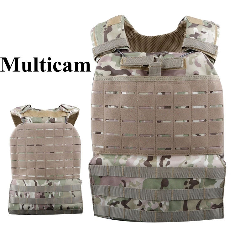 multicam 900D ткань Оксфорд военный тактический Molle жилеты быстросъемный большой чехол страйкбол Стрельба Жилет Открытый Охота Пейнтбол - Цвет: multicam