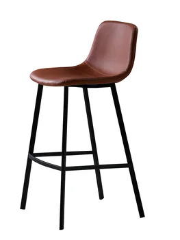 

Nordic Bar Chair Simple Industrial Style Retro Stool Iron High Household sgabelli bar stool