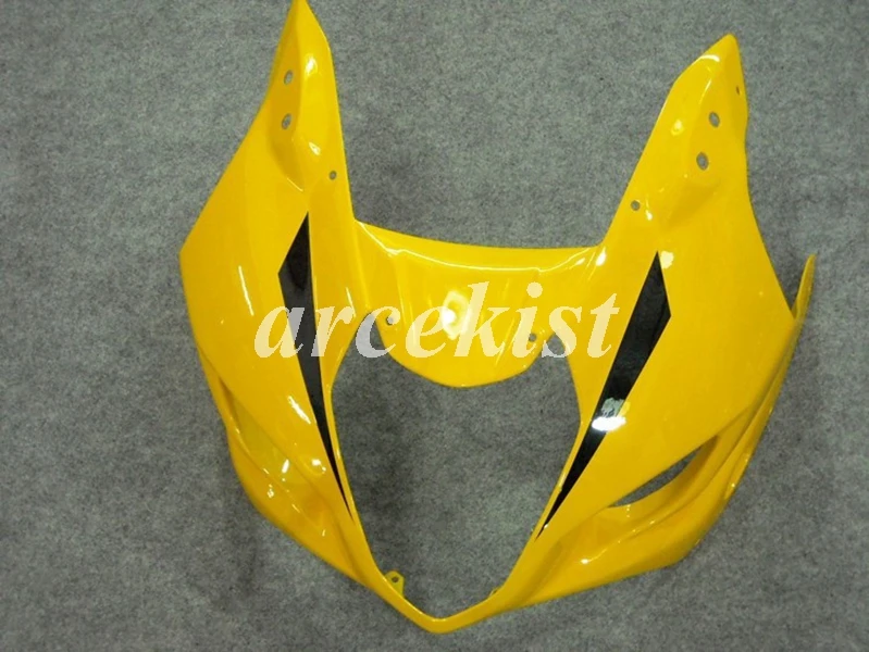 4 подарки ABS мотоцикл полный обтекатель комплект подходит для Suzuki GSX-R1000 2003 2004 03 04 K3 GSXR1000 Кузов Набор желтый серебристый