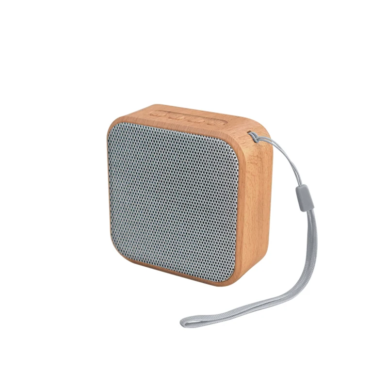 Деревянные зерна Мини Bluetooth динамик Портативный Открытый беспроводной динамик стерео музыка объемный Поддержка Bluetooth TF AUX USB