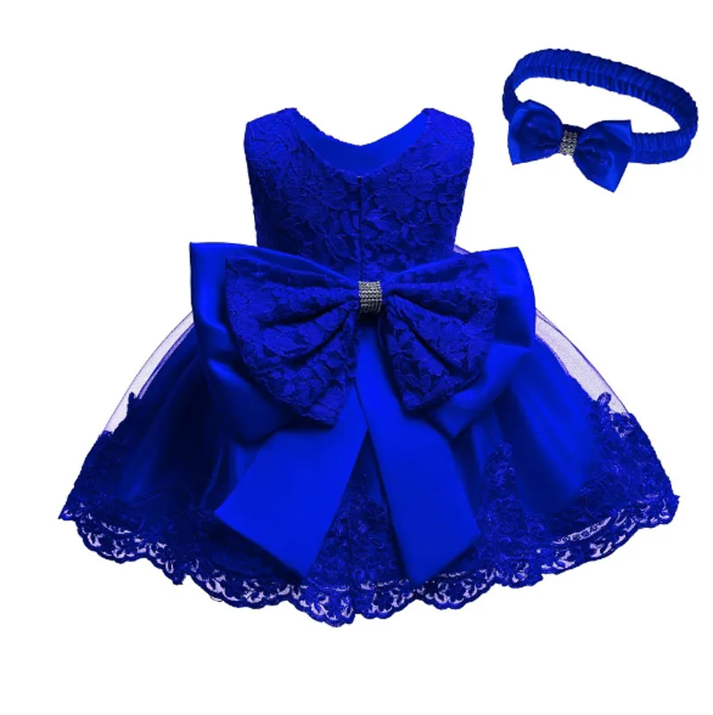 Elegant Baby Girls Dresses For Girls Toddler Girl Wedding Evening Party Sweet Dress Kids Ball Gown Birthday Xmas Bow Red Dress