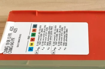 

10PCS CARBIDE INSERT CNMG 190612-PR 4325