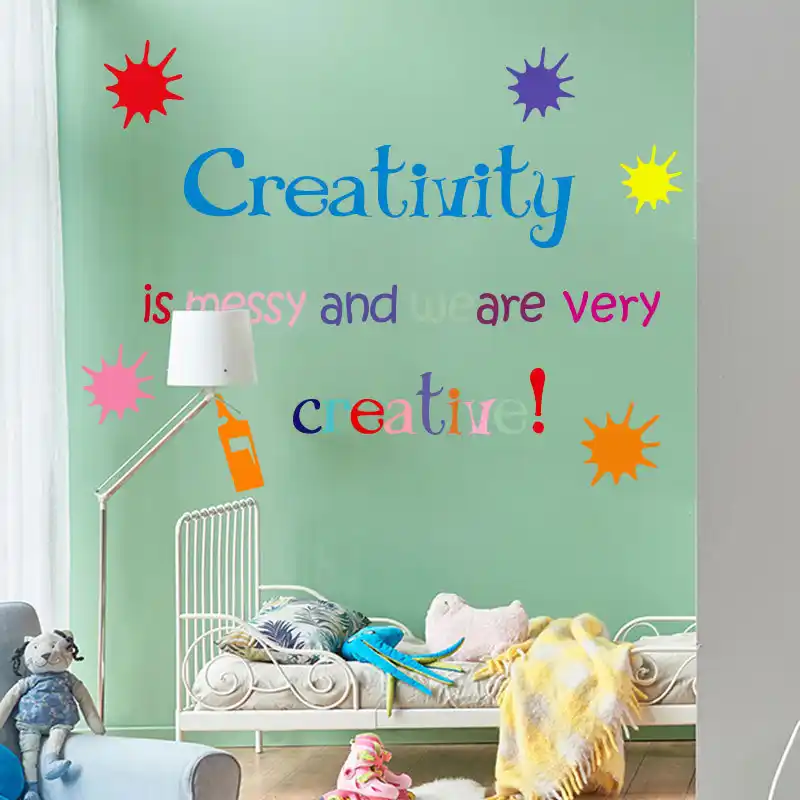 Cute Cartoon Graffiti Sticker Bomb Decorative Creative Stickers Muraux Kids Room Muursticker Diy Nursery School Pegatinas W215 Aliexpress