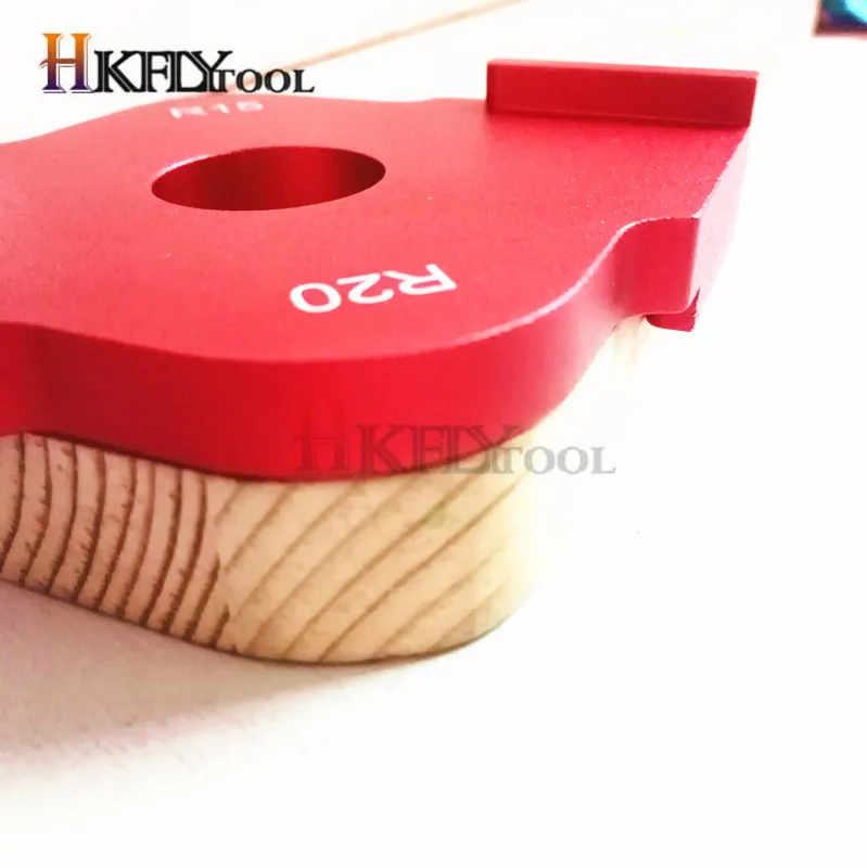 R5/R10/R15/R20/R25/R30 деревянные панели радиус R пластины обрезки машина гравировальный станок Круглый угол шаблон комплект угловой