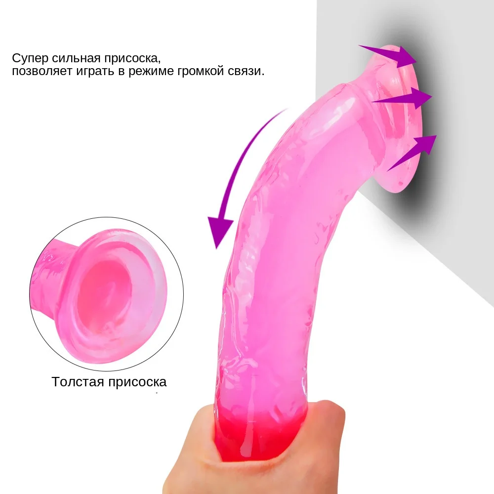 Simulation Penis Strap On Dildos With Suction Cup Erotic Cock Penis  G Spot Clitoris Anal Butt Adults Sex Toys For Woman Lesbian (2)