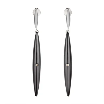 

Real Diamond Women Drop Earrings Geometric Wedding Party Engagement Anniversary Drop Earrings Birthday Gift