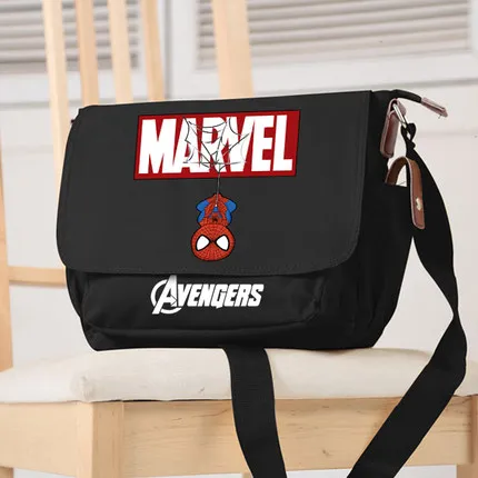 Мода Marvel Человек Паук Сумки Оксфорд сумка на плечо мультфильм аниме супер герой мальчик девочка школа письмо сумка