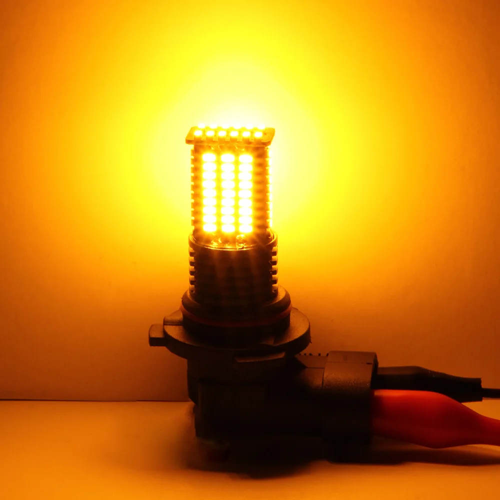 2 шт. 9006/HB6 светодиодный 3030SMD 3200LM противотуманный светильник, лампы для вождения автомобиля DRL 3000K 12V* Цветовая температура: 3000K