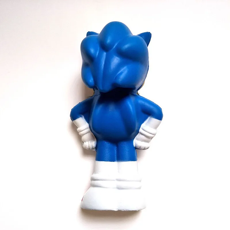 Игра тапочки в виде персонажа аниме kawaii Еж Соник мягкий медленно нарастающее при сжатии антистресс-игрушка для детей аутизм ADHD для хобби