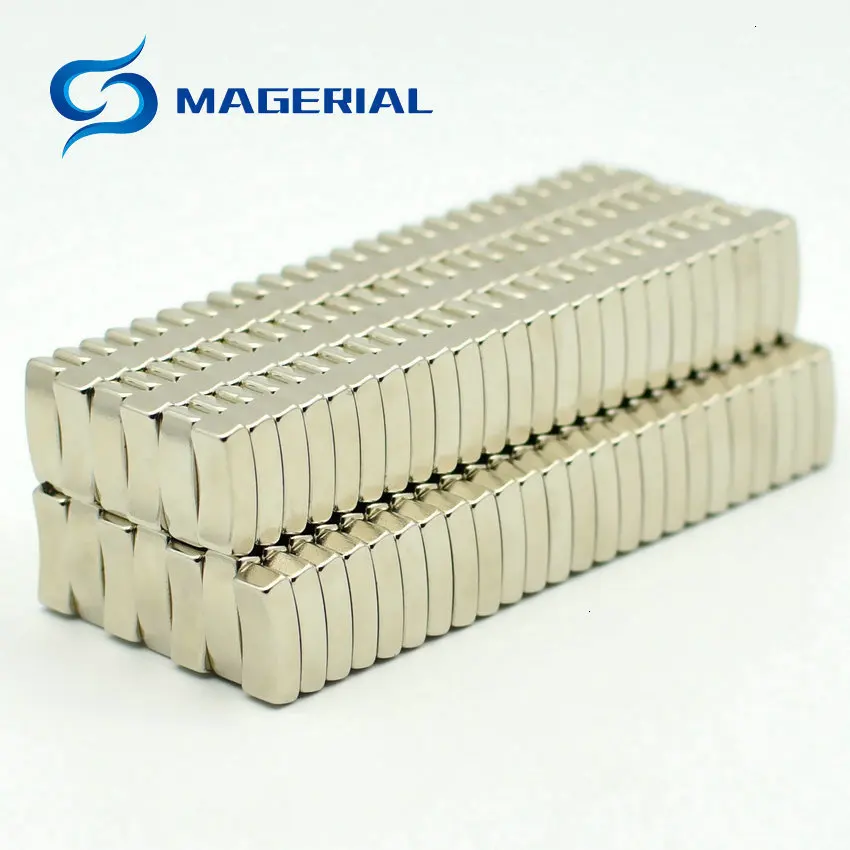 48 шт. NdFeB магнит дуги OD 63.88x55.88x30degx6mm диаметр 64 мм N45H двигатель для генераторов ветряной турбины Неодимовый Постоянный Магнитный