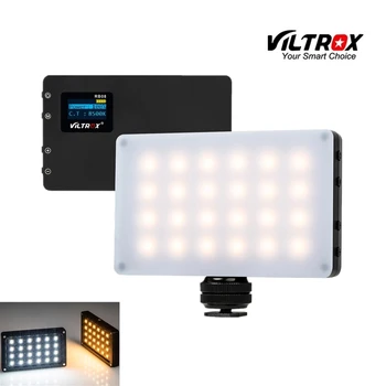 

Viltrox RB08 Mini Video LED Light Portable Fill Light Bi-color 2500K-8500K for Phone Camera shooting Studio YouTube live