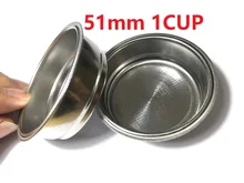 1 чашка, фильтр для эспрессо, кофейная корзина, один слой пористого диаметра 60 мм, запчасти для кофеварки Эспрессо 1 чашка, фильтр для эспрессо, кофейная корзина, один слой пористого диаметра 60 мм, запчасти для кофеварки Эспрессо