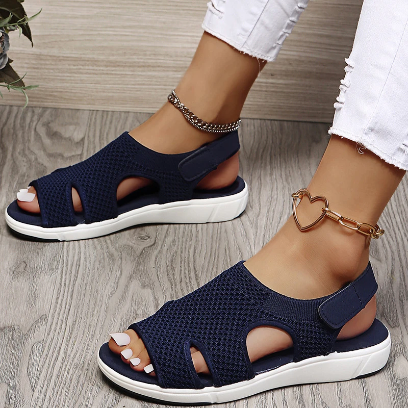 Women Sandals Summer Casual Flats