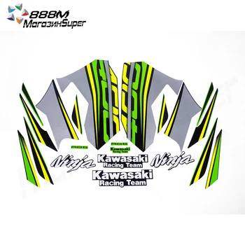 

New Fit for Kawasaki Ninja400 Ninja 400 R Fairing Sticker Kit Applique Motorcycle Sticker Racing Sticker Ninja400 2018