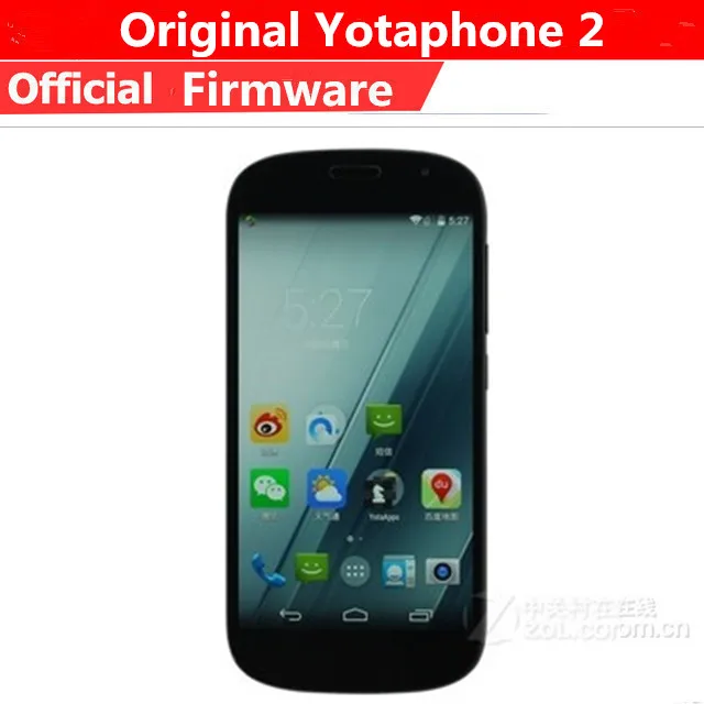 

Original Yotaphone 2 Yota 2 Dual Screen Mobile Phone Snapdragon 800 Android 4.4 5.0" IPS 1920X1080 2GB RAM 32GB ROM 8.0MP