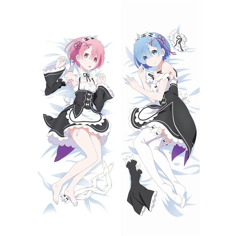 Наволочки с рисунком аниме RE ZERO Start Life in other World пикантное 3D двухстороннее