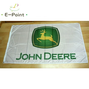 

Flag John Deere Tractor White 2ft*3ft (60*90cm) 3ft*5ft (90*150cm) Size Christmas Decorations for Home Flag Banner Gifts