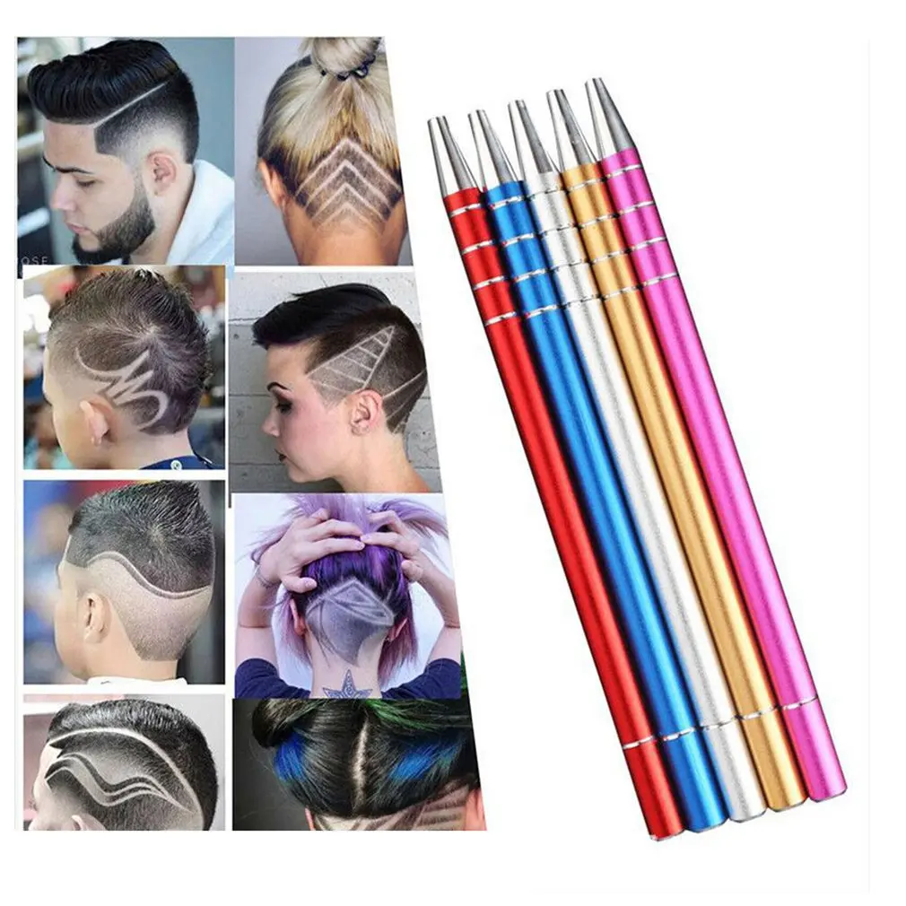 Europe And The United States Magic Carving Pen Hairdressing Adult Children Oil Head Styling Pen Scoring Steel Carving Pen