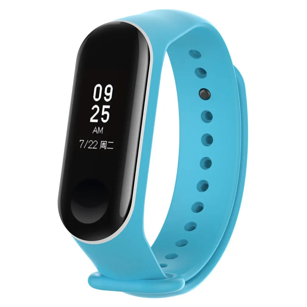 2 цвета запястье для Mi резиновый браслет для 4 браслет умный спортивный браслет ремешок Смарт кольцо аксессуары