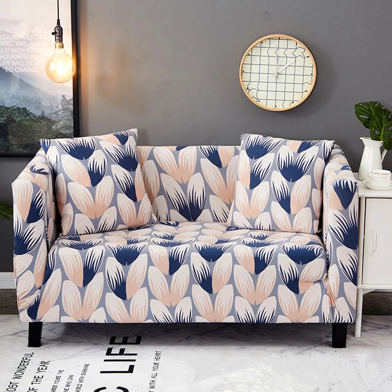 

Flower Slipcover Sofa Cover Tightly All-inclusive Wrap single/double/three/four-Seat Sofa Cover Elasticity Sofa Cover 1pc