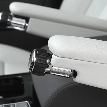 

Kit Armrest knob 2pcs 2014-2018 Set Silver Aluminum alloy Replacement Practical