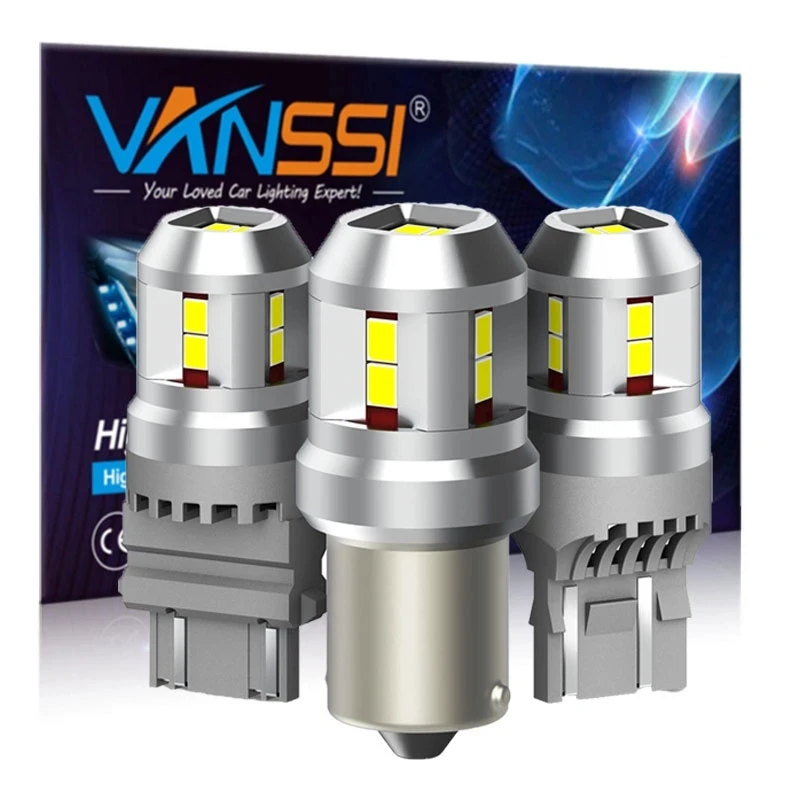 

1156 BA15S P21W светодиодный T20 7443 7444 992 W21/5W светодиодные лампы ярко-белого цвета 12SMD 2835 Chip 3157 4157 3057 P27/7W 3457 светодиодный ные лампы