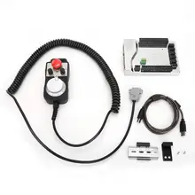 4 оси карта контроля USB Алюминий корпус из металлического сплава с аварийной остановки Функция электрические маховик с ЧПУ движения Управление; Электрические