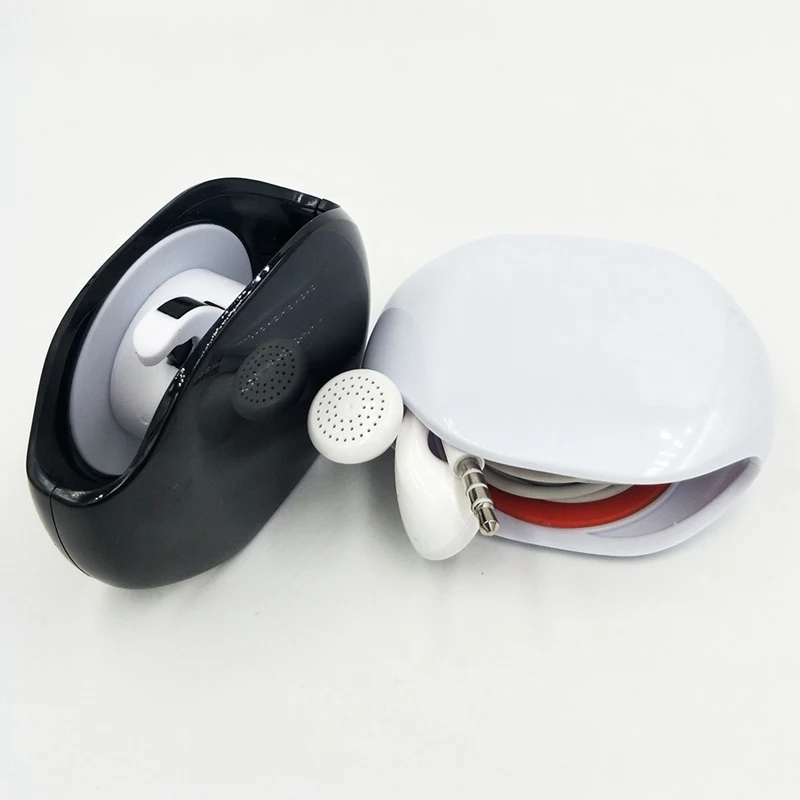 New Cord Portable Manager Cable Headphones Earphone Holder Organization Storage Cute Cable Winder Wire Organizer