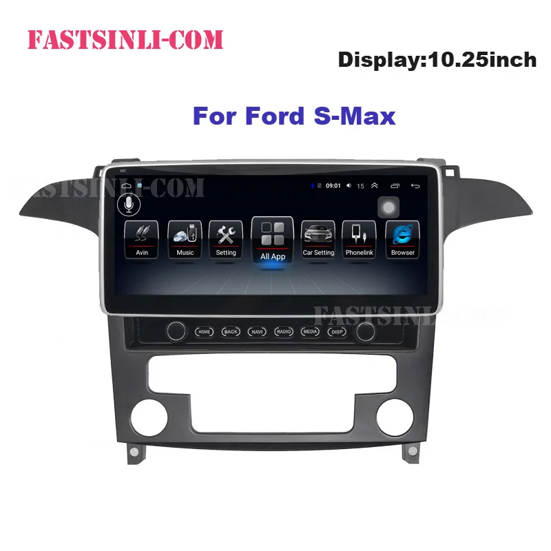 10 25 дюймовый плавающий дисплей с кнопками радио Android авто стерео Мультимедиа для