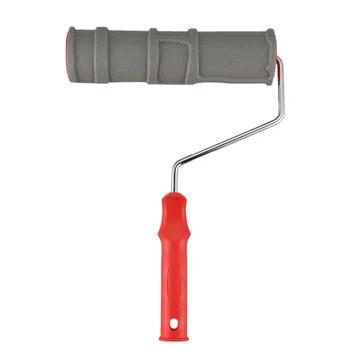 

DIY Embossing Roller Wall Decoration Diatom Mud Construction Tool Art Paint Texture Roller Brush Roller About 10 Inches