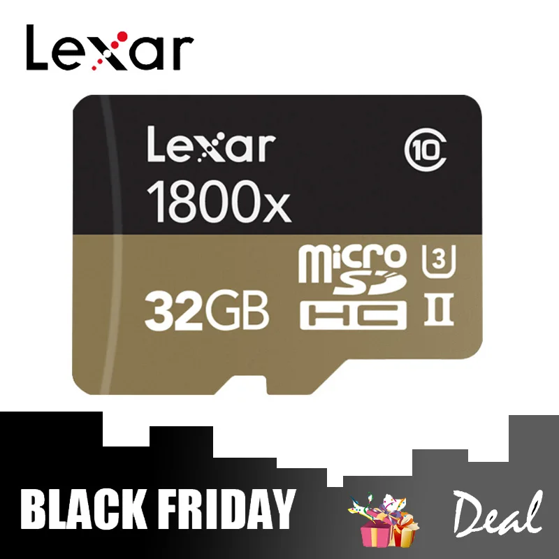 Lexar Micro SD Card 1800x Memory 32GB 64GB SDXC UHS-II 270MB/s TF Flash Drive for Camera | Компьютеры и офис