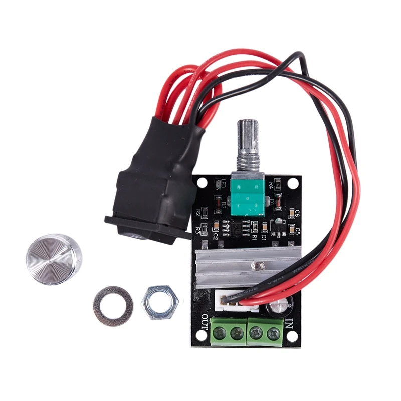 6V 12V 24V 3A PWM DC контроллер скорости двигателя реверсивный переключатель управления 1203B