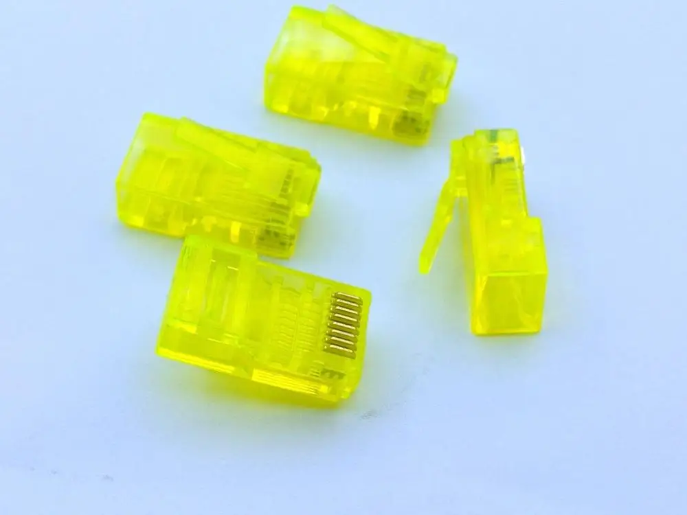 10 шт. модульный разъем RJ45 CAT5 8P8C|Соединители| |