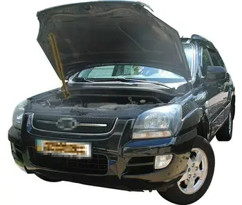 

for Kia Sportage II 2004-2008 Front Bonnet Hood Modify Gas Struts Carbon Fiber Spring Damper Lift Support Absorber