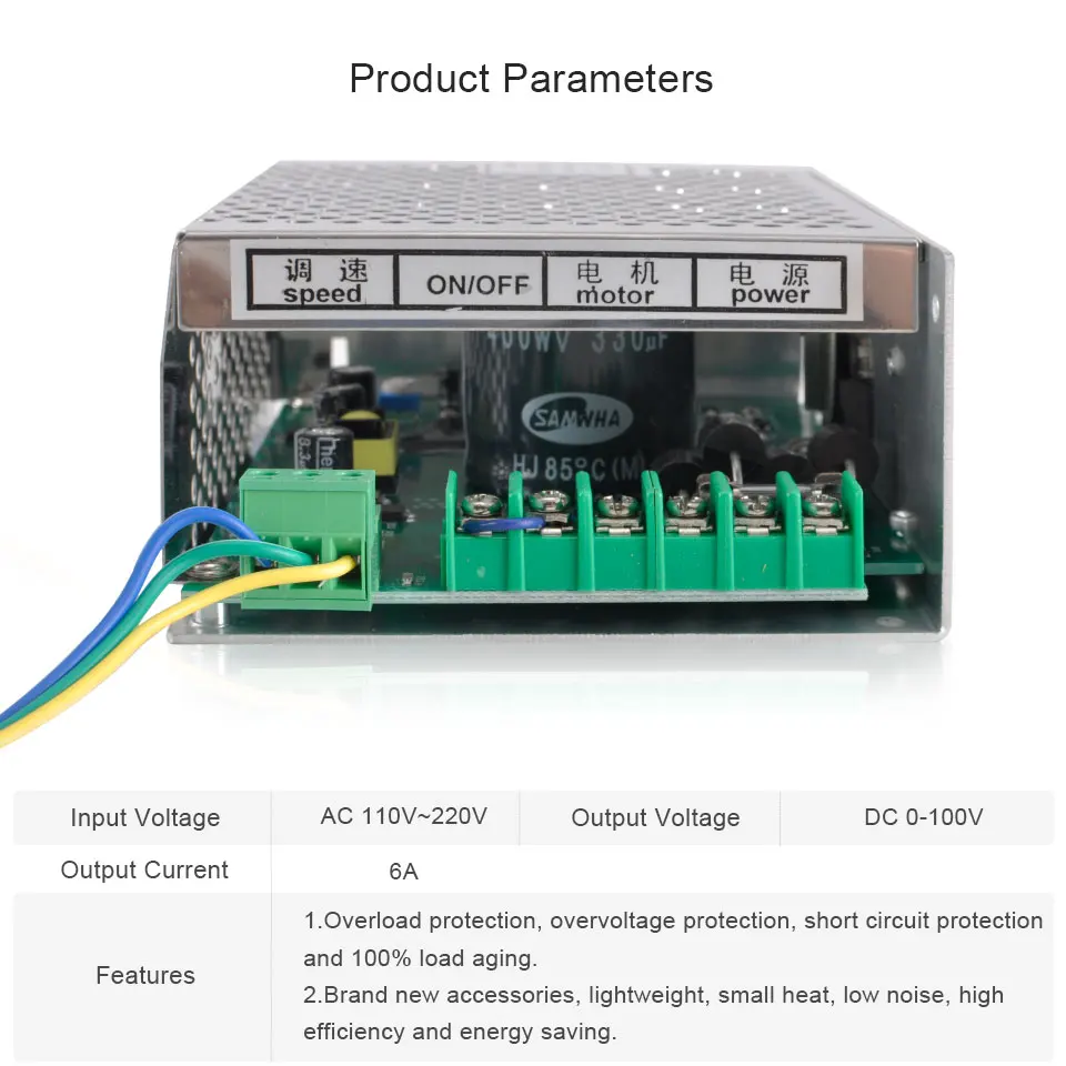 Daedalus CNC Spindle kit 500W Air Cooled 0.5kw Milling Motor 110V Spindle Speed MACH3 Power Converter 52mm Clamp 13pcs ER11 Collet for Profession DIY Engraving Daedalus CNC Spindle kit 500W Air Cooled 0.5kw Milling Motor 110V Spindle Speed MACH3 Power Converter 52mm Clamp 13pcs ER11 Collet for Profession DIY Engraving