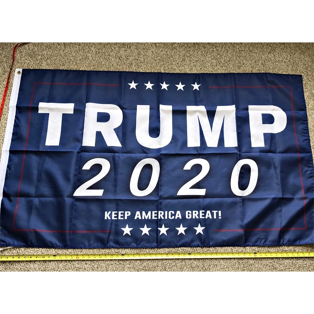 Keep America Great Durable Trump Banner Wall Art Trump Flag Trump Flag Polyester 3* 5ft Outdoor Living Garlands