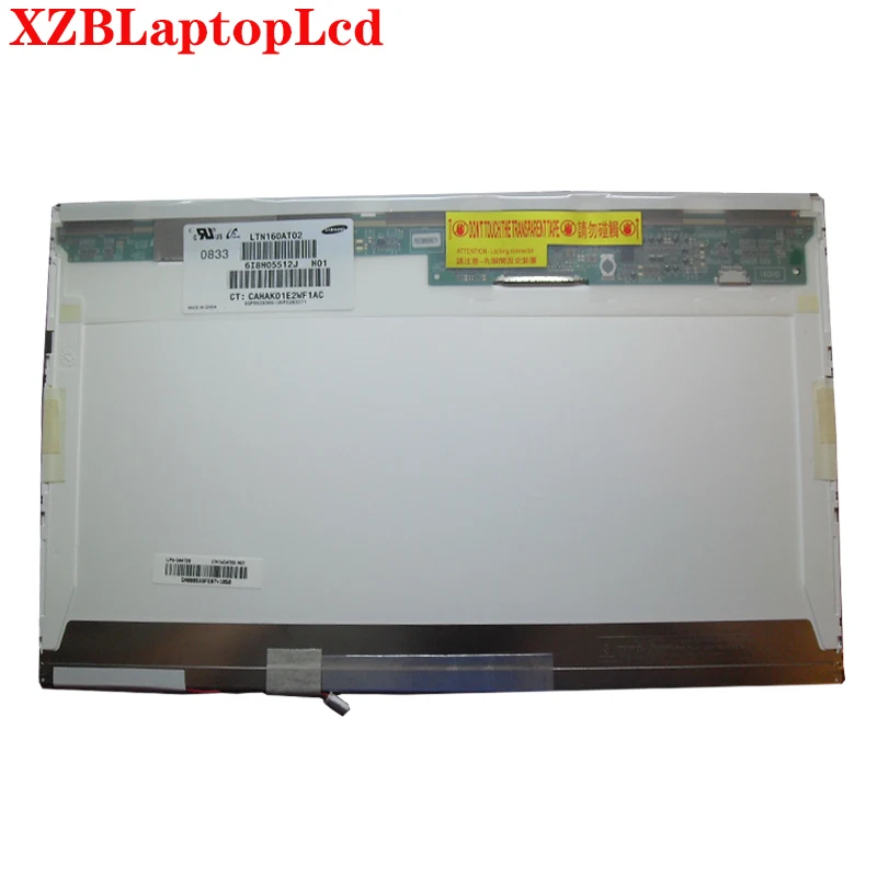 LTN160AT01-pantalla LCD para portátil, A01, LTN160AT02, para Asus X61S, ACER, 6930G, 6935G, Toshiba, 53HPK, HP, CQ60, 6935 , 1366*16,0