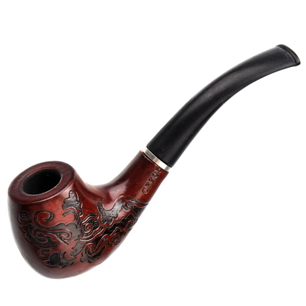 FS-9705 Classical Detachable Wooden Cigarette Tobacco Smoking Pipe