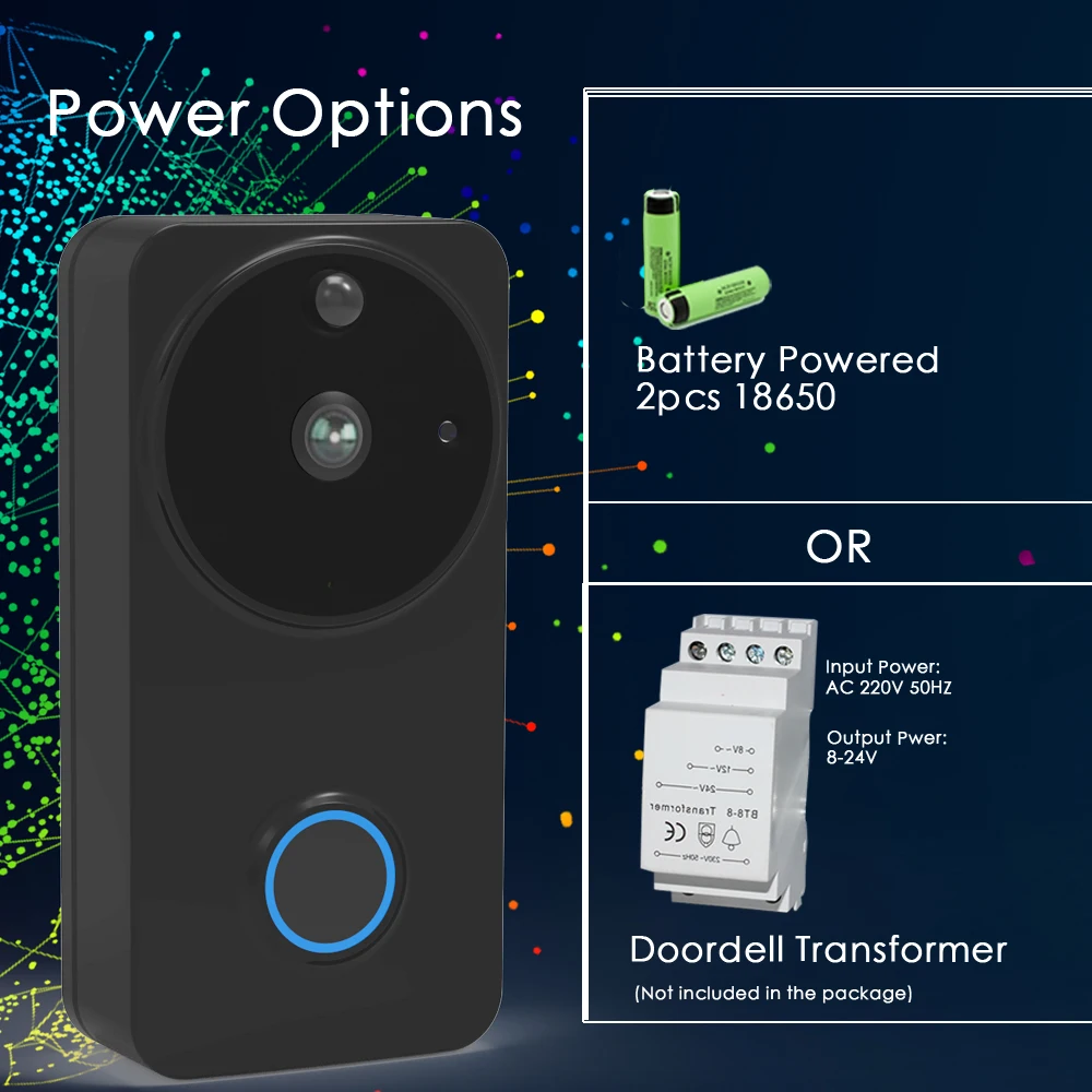 идеодомофон IP video doorbell видеозвонок Домофон wifi домофоны для частного дома звонок