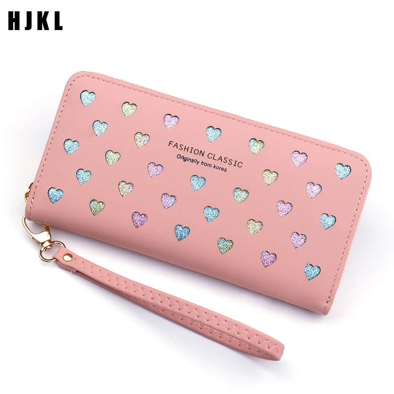 

Large Capacity Wallets Female Purse Lady Purses Phone Pocket Card Holder Carteras Wristband Women Long Clutch Wallet New wallet