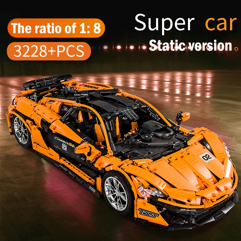 

3228pcs Super Car Bricks Compatible with legoinglys Technic MOC Model Building Blocks Racing Car Technical Toys For Children