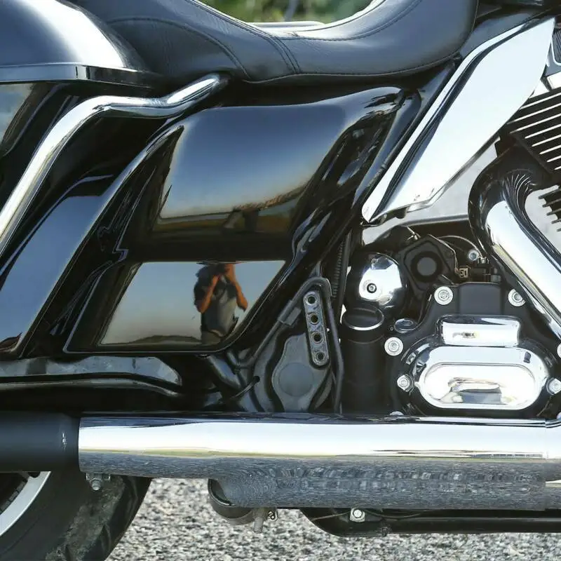 Расширенная растягивающаяся боковая крышка для мотоцикла для Harley Touring FLHX FLHXS
