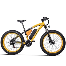 26-дюймовый песок, 21 Скорость электрический велосипед, 48В, 17Ah большой Ёмкость Батарея, 500W лучший бренд двигателя, передняя вилка с амортизацией амортизационная вилка для велосипеда