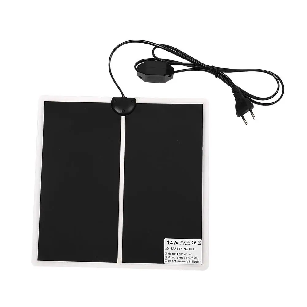 Incubator Reptile Brooder EU/US Pet Heat Mat Warm Heat Lamp Bulb Heat Lamp for Reptiles Chicken Coop Heater Heat Bulb Pad